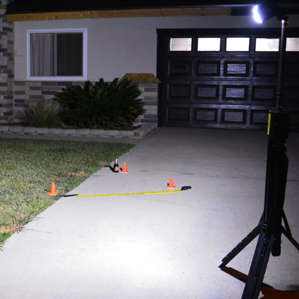 Crime Scene Floodlights | Cordless | Lightweight | Quick to Deploy