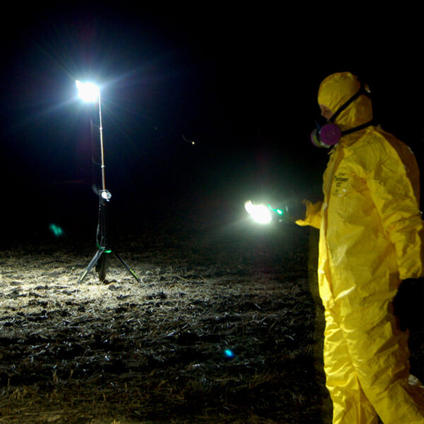 Crime Scene Floodlights Cordless | Lightweight | Quick to Deploy